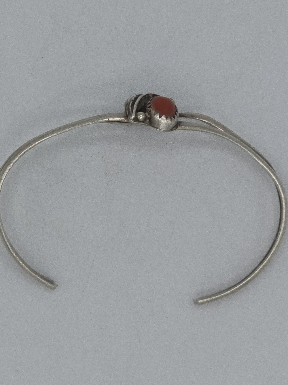 VTG Sterling Silver Cuff Bracelet Southwestern Style Size 5.25" 9g READ - Picture 13 of 15